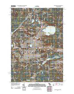 Iron Mountain 2011 topographic map thumbnail