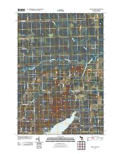 Jewett Creek 2011 topographic map thumbnail