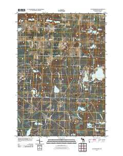 Johannesburg 2011 topographic map thumbnail