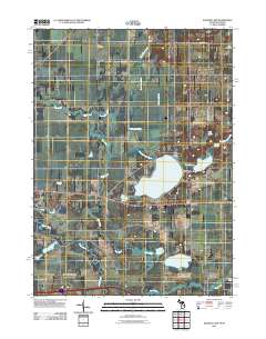 Klinger Lake 2011 topographic map thumbnail
