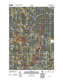 Lachine 2011 topographic map thumbnail