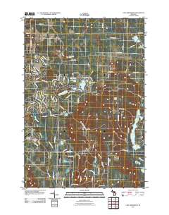 Lake Arrowhead 2011 topographic map thumbnail