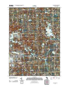 Lake Orion 2011 topographic map thumbnail