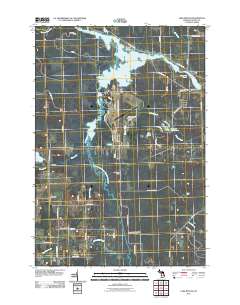 Lake Winyah 2011 topographic map thumbnail