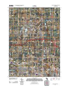 Lansing North 2011 topographic map thumbnail