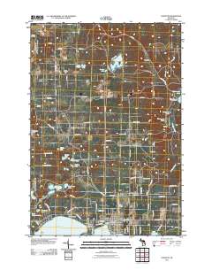 Lewiston 2011 topographic map thumbnail