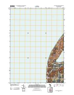 Little Point Sable 2011 topographic map thumbnail
