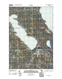 Long Lake East 2011 topographic map thumbnail