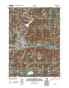 Lowell 2011 topographic map thumbnail
