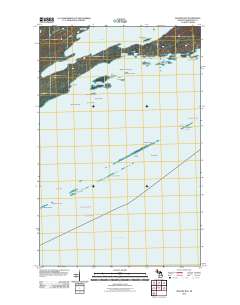 Malone Bay 2011 topographic map thumbnail