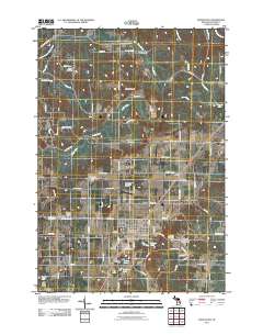 Mancelona 2011 topographic map thumbnail