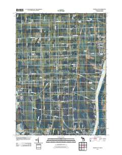 Marine City 2011 topographic map thumbnail