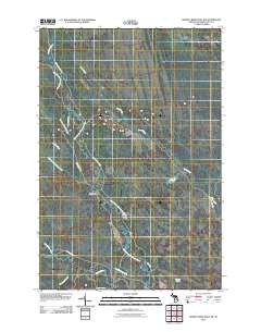 Marsh Creek Pool NW 2011 topographic map thumbnail