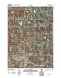 Marshall 2011 topographic map thumbnail