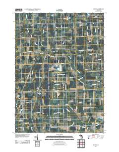 Maybee 2011 topographic map thumbnail