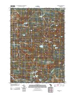 Meredith 2011 topographic map thumbnail