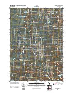 Meredith NW 2011 topographic map thumbnail