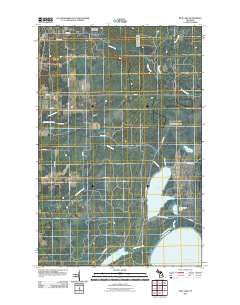 Rice Lake 2011 topographic map thumbnail