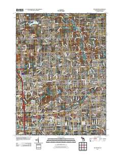 Rochester 2011 topographic map thumbnail
