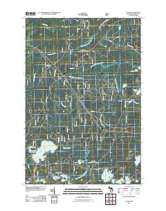 Thayer 2011 topographic map thumbnail