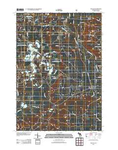 Peacock 2012 topographic map thumbnail