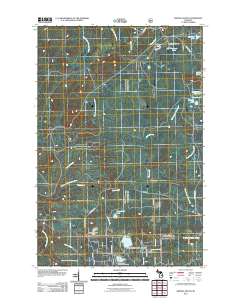 Winona South 2011 topographic map thumbnail