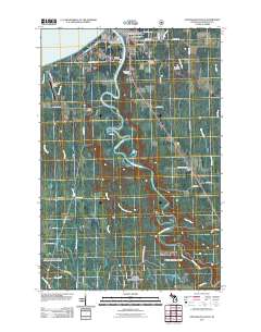 Ontonagon South 2011 topographic map thumbnail