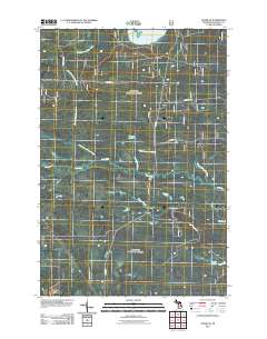 Ozark SE 2011 topographic map thumbnail