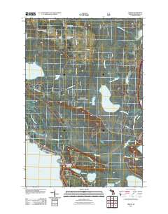 Moran 2011 topographic map thumbnail