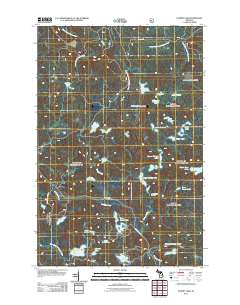 Summit Lake 2011 topographic map thumbnail