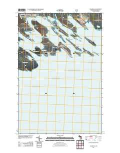 Cedarville 2011 topographic map thumbnail