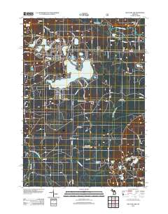 Big Star Lake 2012 topographic map thumbnail