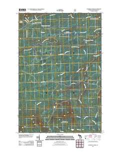 Aldridge Creek 2011 topographic map thumbnail