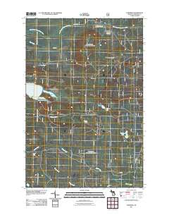 Eckerman 2011 topographic map thumbnail