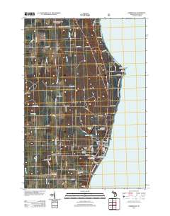 Harrisville 2012 topographic map thumbnail