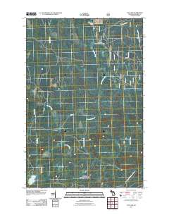 Cup Lake 2011 topographic map thumbnail