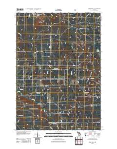 Hoxeyville 2012 topographic map thumbnail