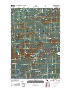 Oak Bluff 2011 topographic map thumbnail