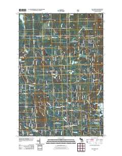Paulding 2011 topographic map thumbnail