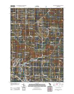 Roscommon North 2012 topographic map thumbnail