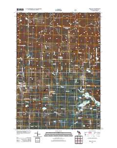 Rose City 2012 topographic map thumbnail