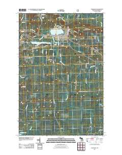 Wakefield 2011 topographic map thumbnail