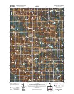 Walkerville West 2012 topographic map thumbnail