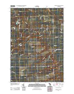Sprinkler Lake 2012 topographic map thumbnail