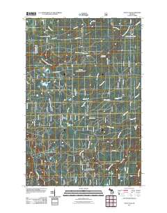 Vista Falls 2011 topographic map thumbnail