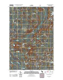 Waco Lake 2011 topographic map thumbnail