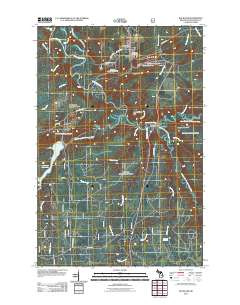 Rockland 2011 topographic map thumbnail