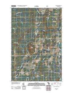 Pelkie 2011 topographic map thumbnail