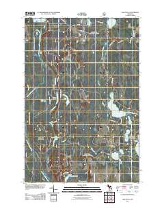 Lake Stella 2011 topographic map thumbnail