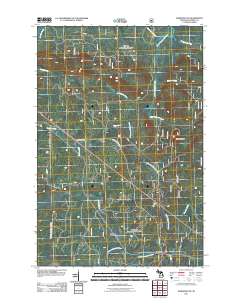 Wakefield NE 2011 topographic map thumbnail